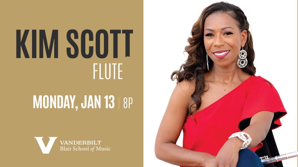 Guest Artist: Kim Scott, flute, Vanderbilt University Nashville