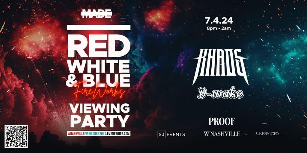 4th of July Fireworks Rooftop Viewing Party | W Nashville
