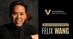 Blair Master Series: Felix Wang, cello, Vanderbilt University