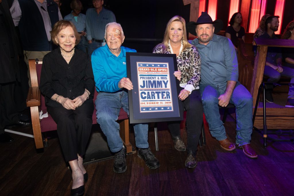 President And Mrs. Jimmy Carter Visit Grand Ole Opry ...