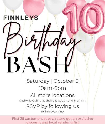 Finnleys Birthday Bash, Nashville