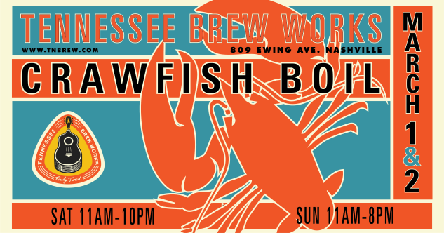 Tennessee Brew Works: Annual Crawfish Boil