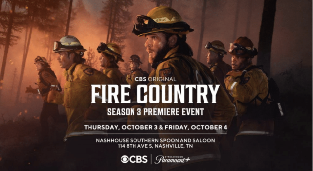 CBS Fire Country Season 3 Premiere Event, Nashville