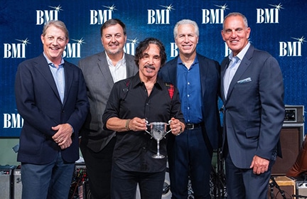 BMI Honors John Oates With Troubadour Award