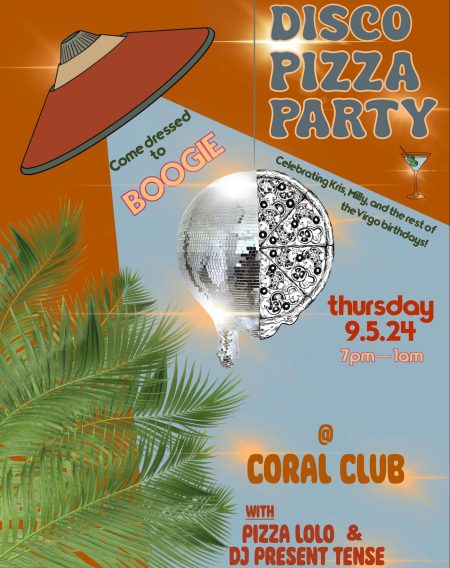 Disco Pizza Party at Coral Club, Nashville