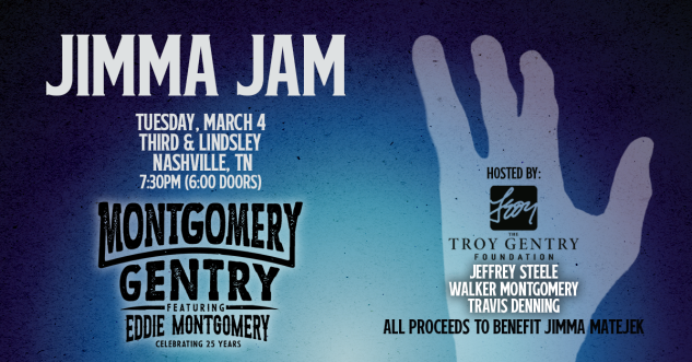 Jimma Jam: Montgomery Gentry at 3rd & Lindsley Nashville