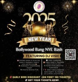 Bollywood Bang NYE Bash, Liberty Hall, Factory at Franklin