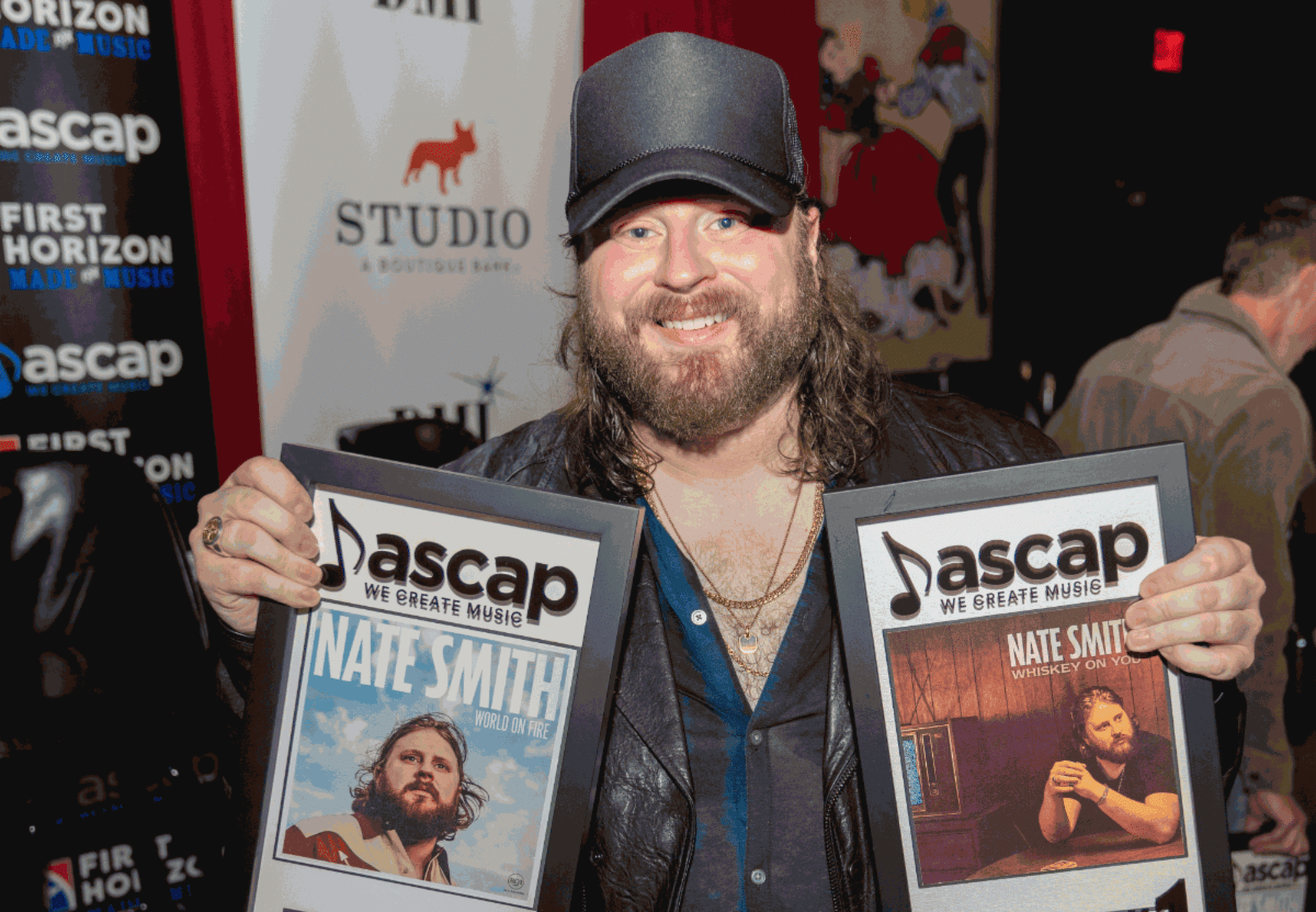 Nate Smith Celebrates Two Big Number One Songs