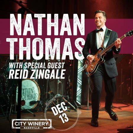 Christmas Concert at City Winery Nashville with Nathan Thomas