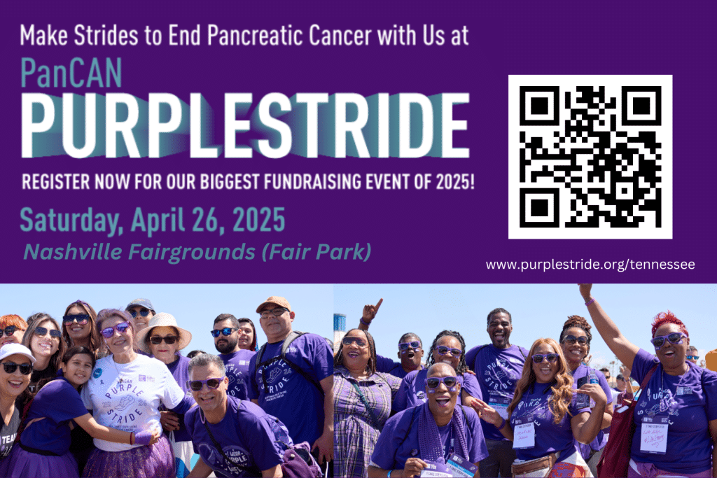 PanCAN PurpleStride Tennessee 2025, Nashville