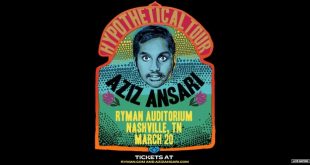 Aziz Ansari Tickets! Ryman Auditorium, Nashville, 3/20/25