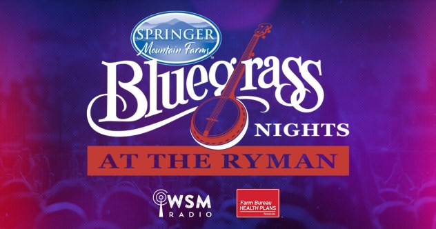 Bluegrass Nights at the Ryman Tickets! Nashville, TN