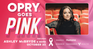 Ashley McBryde Will Flip Switch On "Opry Goes Pink"